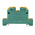 Weidmuller SAK Series Green, Yellow PE Terminal, 2.5mm², Single-Level, Screw Termination