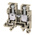 Weidmuller AKZ Series Beige, Yellow Feed Through Terminal Block, 2.5mm², Single-Level, Screw Termination, ATEX, IECEx