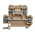 Weidmuller SAK Series Beige Disconnect Terminal Block, Double-Level, Screw Termination