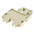 Weidmuller SAK Series Beige Feed Through Terminal Block, 2.5mm², Single-Level, Screw Termination