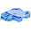Weidmuller SAK Series Blue Feed Through Terminal Block, 4mm², Single-Level, Screw Termination