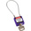 Brady 1 Lock 4.7mm Shackle Glass Fibre Reinforced Plastic Safety Padlocks- Purple