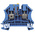 Weidmuller WTR Series Blue Disconnect Terminal Block, 4mm², Single-Level, Screw Termination