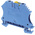 Weidmuller WTR Series Blue Disconnect Terminal Block, 4mm², Single-Level, Screw Termination
