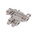 Phoenix Contact UKKB 5 Series Grey Double Level Terminal Block, 0.2 → 4mm², Double-Level, Screw Termination