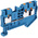 Phoenix Contact PT 2.5-TWIN BU Series Blue Feed Through Terminal Block, 0.14 → 4mm², Single-Level, Push In