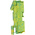 Phoenix Contact PT 2.5-QUATTRO-PE Series Green/Yellow Earth Terminal Block, 0.14 → 4mm², Single-Level, Push In