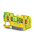 Phoenix Contact PT 2.5-QUATTRO-PE Series Green/Yellow Earth Terminal Block, 0.14 → 4mm², Single-Level, Push In