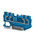 Phoenix Contact PT 2.5-QUATTRO BU Series Blue Feed Through Terminal Block, 0.14 → 4mm², Single-Level, Push In