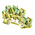Phoenix Contact PTTBS 2.5-PE Series Green/Yellow Double Level Terminal Block, 0.14 → 4mm², Double-Level, Push In