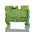 Phoenix Contact PT 2.5/1P-PE Series Green/Yellow Earth Terminal Block, 0.14 → 4mm², Single-Level, Plug In