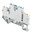 Phoenix Contact PTTB 2.5-L/N Series Grey Double Level Terminal Block, 0.14 → 4mm², Double-Level, Push In