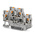 Phoenix Contact PTTB 2.5-2DIO/O-UL/UR-UL Series Grey Feed Through Terminal Block, 0.14 → 4mm², Double-Level,