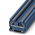 Phoenix Contact PT 4 BU Series Blue Feed Through Terminal Block, 0.2 → 6mm², Single-Level, Push In Termination
