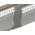Phoenix Contact PT 4-TWIN Series Grey Feed Through Terminal Block, 0.2 → 6mm², Single-Level, Push In