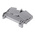 Phoenix Contact STS 2.5-TWIN Series Grey DIN Rail Terminal Block, 0.08 → 4mm², Single-Level, Spring Clamp