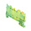 Phoenix Contact PT 1.5/S-TWIN/1P-PE Series Green/Yellow Earth Terminal Block, 0.14 → 1.5mm², Single-Level, Plug