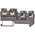 Phoenix Contact PTIO 1.5/S/3 Series Grey DIN Rail Terminal Block, 1.5mm², Triple-Level, Push In Termination