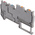 Phoenix Contact PTIO 1.5/S/3 Series Grey DIN Rail Terminal Block, 1.5mm², Triple-Level, Push In Termination
