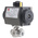 RS PRO Actuated Valve Stainless Steel 3 Way, 1/2in Pipe Size