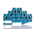 Phoenix Contact PT 2.5-3PV BU Series Blue DIN Rail Terminal Block, 2.5mm², 3-Level, ATEX, IECEx