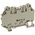 Wieland WT 4 D2/2 Series Grey Feed Through Terminal Block, Single-Level, Screw Termination, ATEX