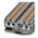 Phoenix Contact PT 6-QUATTRO Series Grey Feed Through Terminal Block, 0.5 → 10mm², Single-Level, Push In