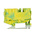 Phoenix Contact PT 6 Series Green, Yellow Component Terminal Block, 10mm², Push In Termination, ATEX, IECEx