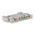Rockwell Automation 1492-P Series Grey DIN Rail Terminal Block, 1.5mm², Push In Termination, ATEX