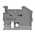 Phoenix Contact PT 2.5-TWIN-DIO/R-L Series Grey Feed Through Terminal Block, 0.14 → 4mm², Single-Level, Push In