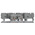 Phoenix Contact PT 2.5-TWIN-DIO/R-L Series Grey Feed Through Terminal Block, 0.14 → 4mm², Single-Level, Push In
