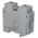ABB HD Series Beige Din Rail Terminal, 16mm², 1-Level, Stud Connection Termination