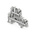 1SNK Series Grey Terminal Block, 4mm², 2-Level, Push In Termination