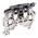 Entrelec SNK Series Grey Fused DIN Rail Terminal, 1.5mm², Screw Termination, Fused