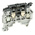 Entrelec SNK Series Grey Fused DIN Rail Terminal, 1.5mm², Screw Termination, Fused