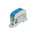 Entrelec 1SNF Series Blue, Grey Terminal Block, 2-Level, Cable Termination