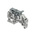 Entrelec 1SNK7084 Series Grey Modular Terminal Block, 0.5 – 6mm², 1-Level, Spring Termination, Fused