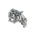 Entrelec 1SNK7084 Series Grey Modular Terminal Block, 0.5 – 6mm², 1-Level, Spring Termination, Fused
