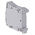 Entrelec ZS35 Series Grey Feed Through Terminal Block, 35mm², Double-Level, Screw Termination, ATEX