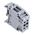 Entrelec Distribution Block, 2 Way, 4mm², 32A, 800 V, Grey