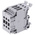 Entrelec Distribution Block, 3 Way, 4mm², 32A, 800 V, Grey