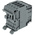 Entrelec Distribution Block, 4 Way, 4mm², 32A, 800 V, Grey