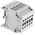 Entrelec Distribution Block, 5 Way, 4mm², 32A, 800 V, Grey