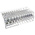 RS PRO Distribution Block, 12 Way, 16 mm², 25 mm², 50 mm², 160A, 500 V, Clear