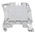 Entrelec ZS4 Series Grey Feed Through Terminal Block, 4mm², Double-Level, Screw Termination, ATEX