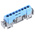 Legrand Distribution Block, 8 Way, 1.5 → 16mm², 80A, 400 V ac, Blue