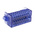 RS PRO Distribution Block, 26 Way, Blue