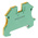 Weidmuller 2-Way WPE 2.5 Earth Terminal Block, 30 → 12 AWG Wire, Screw Down, Wemid Housing, ATEX