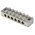 RS PRO 6-Way Double Screw Earth Terminal Block, 0 to 16mm², 0 → 16 AWG Wire, Screw Down, Brass Housing
