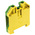 Weidmuller 2-Way WPE 16 Earth Terminal Block, 16mm², 14 → 6 AWG Wire, Screw Down, Wemid Housing, ATEX